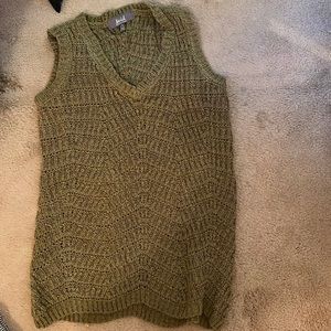 Crocheted tank